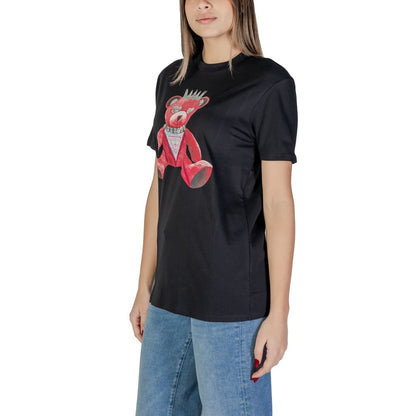 Guess Schwarze Baumwolle Tops & T-Shirt