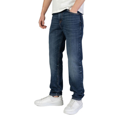 Hugo Boss Blaue Baumwolljeans & Hose