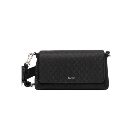 Calvin Klein Schwarze Polyethylen-Handtasche