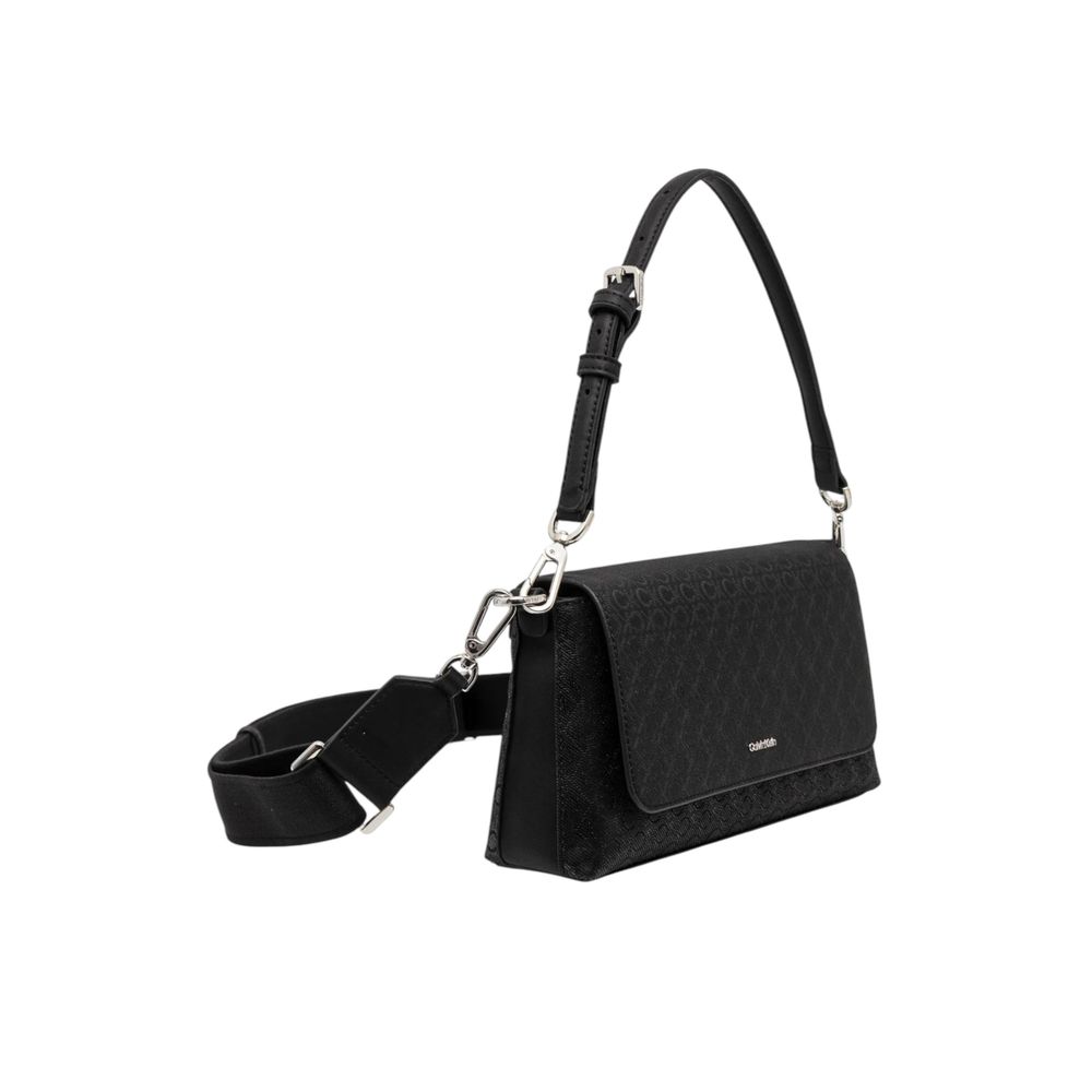 Calvin Klein Schwarze Polyethylen-Handtasche