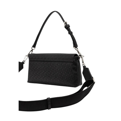 Calvin Klein Schwarze Polyethylen-Handtasche