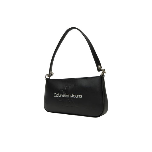 Calvin Klein Jeans Schwarze Polyethylen-Handtasche