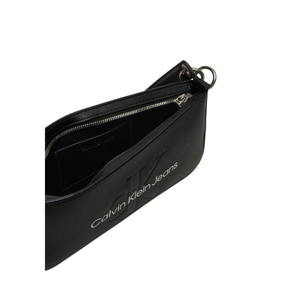 Calvin Klein Jeans Schwarze Polyethylen-Handtasche