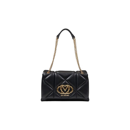 Love Moschino Schwarze Polyethylen-Handtasche