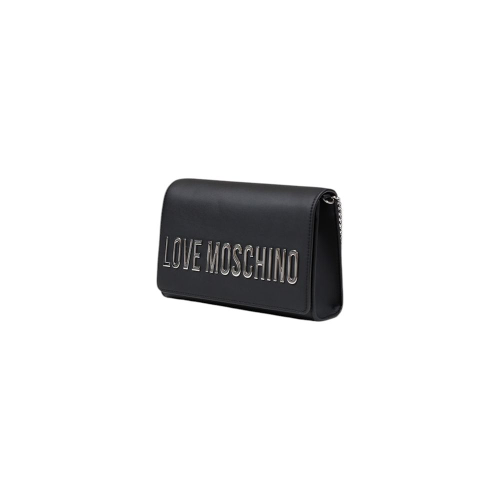 Love Moschino Schwarze Polyethylen-Handtasche