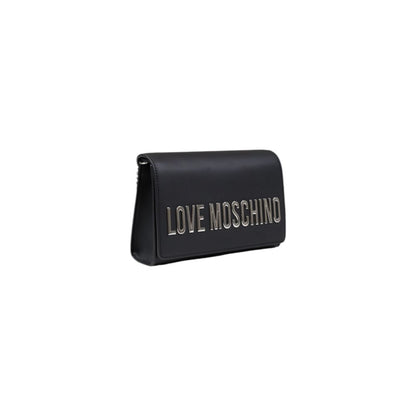 Love Moschino Schwarze Polyethylen-Handtasche