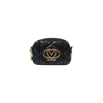 Love Moschino Schwarze Polyethylen-Handtasche