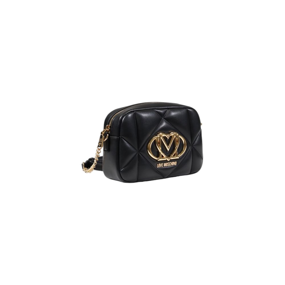 Love Moschino Schwarze Polyethylen-Handtasche