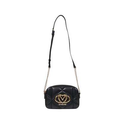 Love Moschino Schwarze Polyethylen-Handtasche