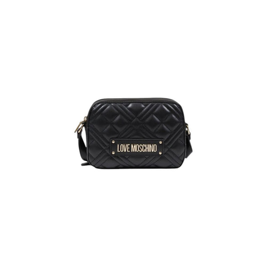 Love Moschino Schwarze Polyethylen-Handtasche