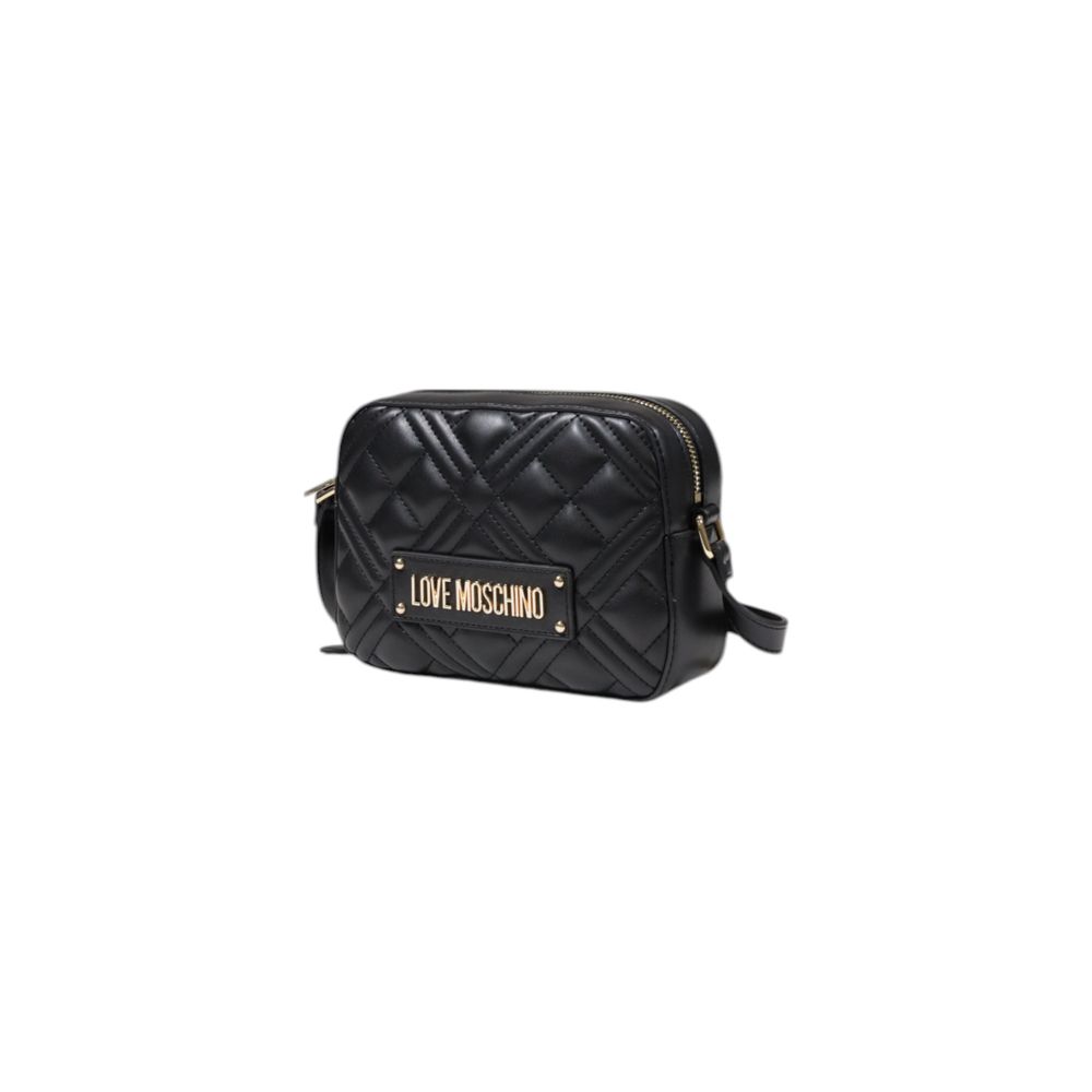 Love Moschino Schwarze Polyethylen-Handtasche