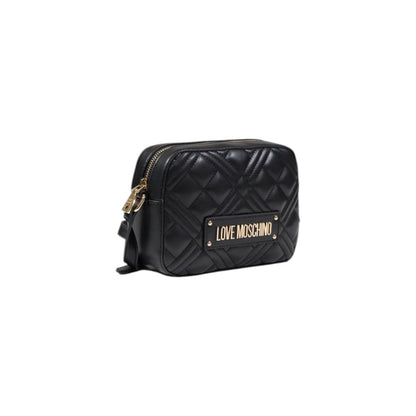 Love Moschino Schwarze Polyethylen-Handtasche