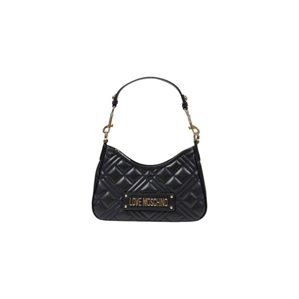 Love Moschino Schwarze Polyethylen-Handtasche