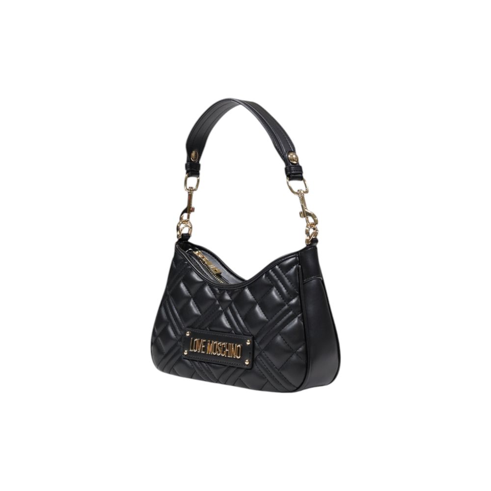 Love Moschino Schwarze Polyethylen-Handtasche