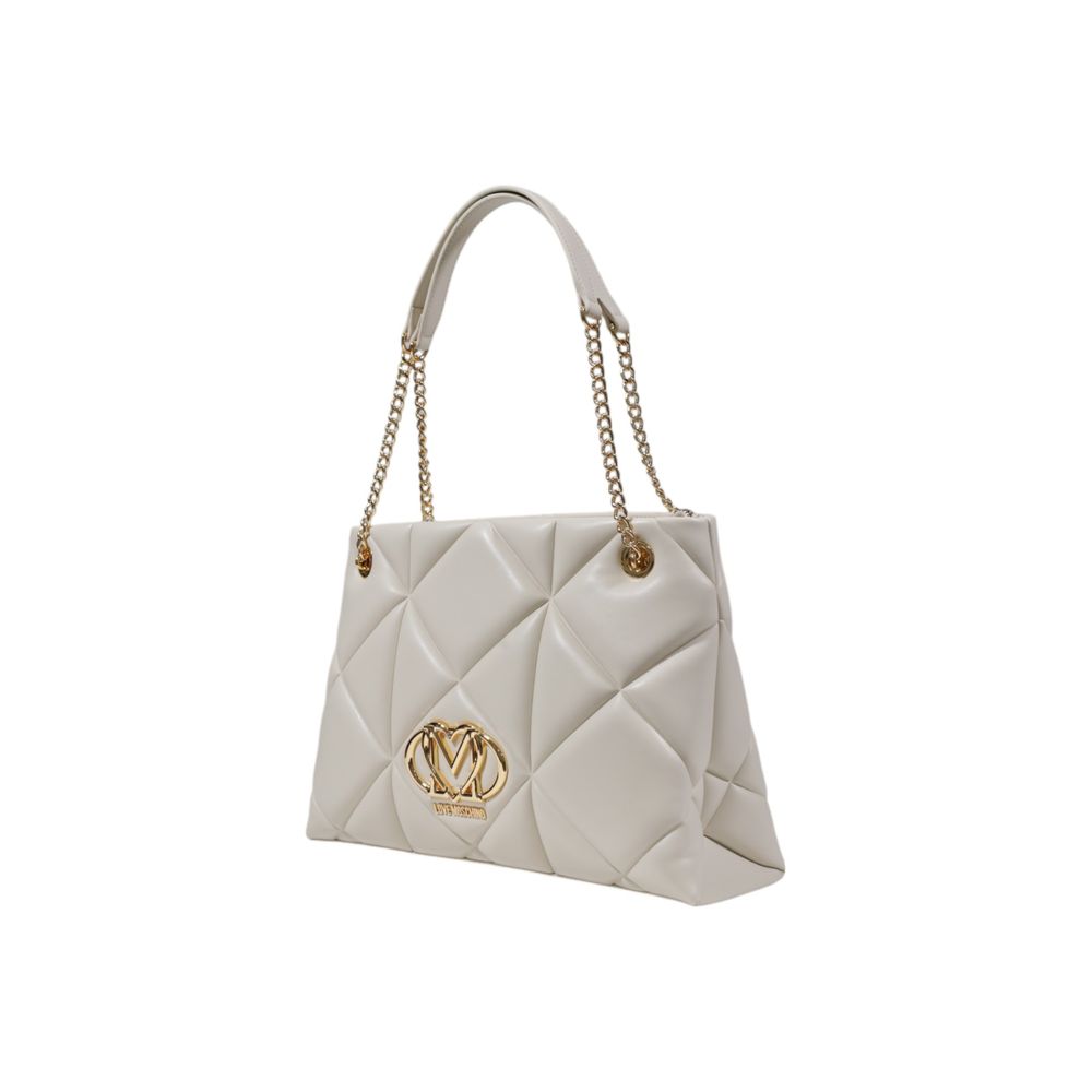 Love Moschino Beige Polyethylen Handtasche