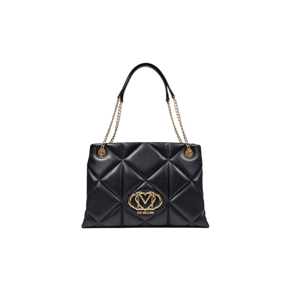 Love Moschino Schwarze Polyethylen-Handtasche