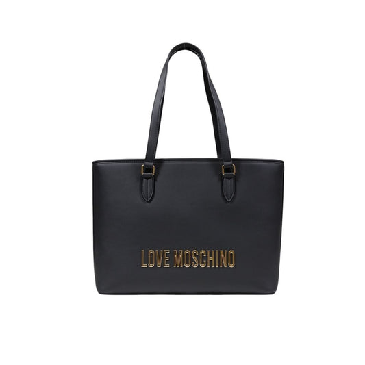 Love Moschino Bicolor Polyethylen Handtasche