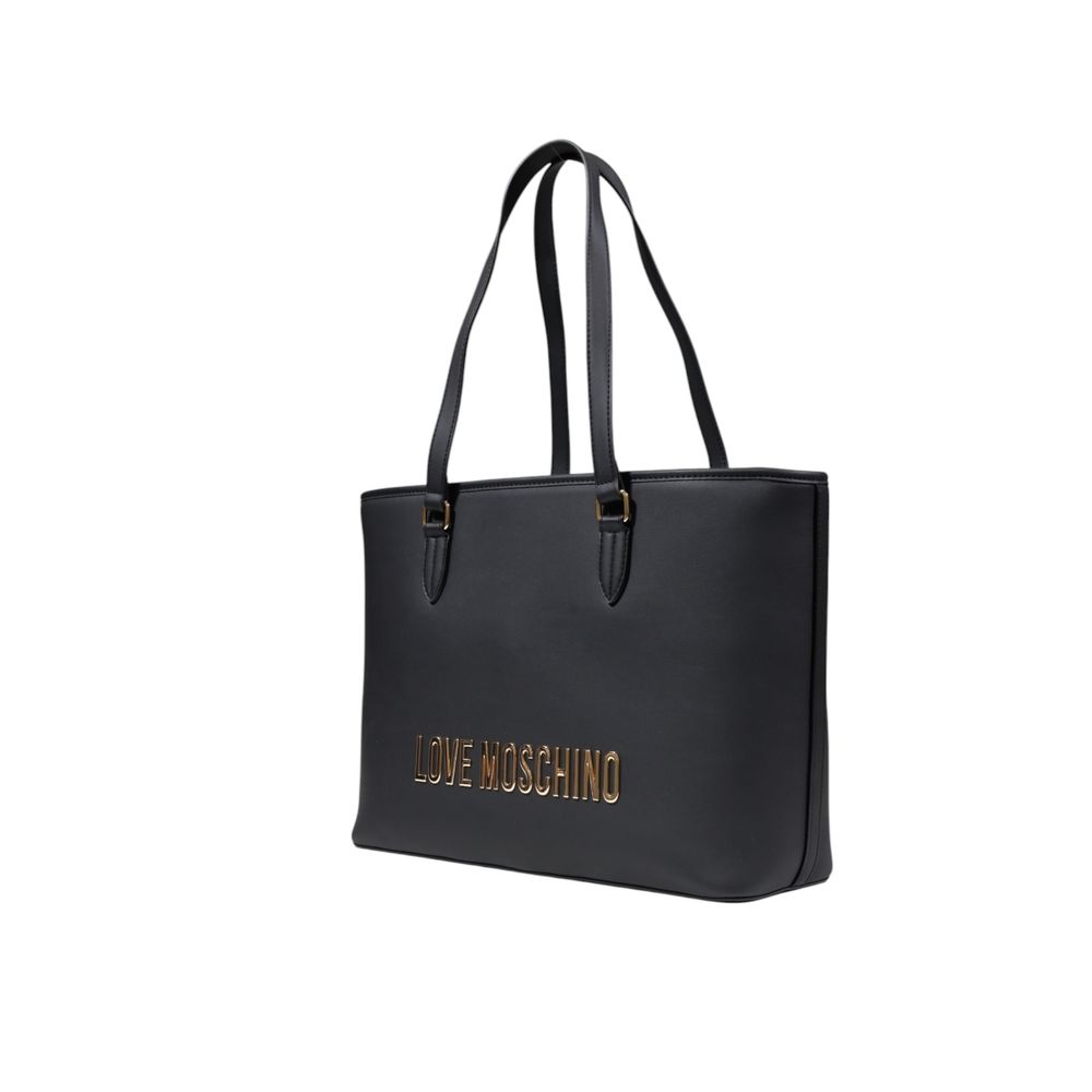 Love Moschino Bicolor Polyethylen Handtasche