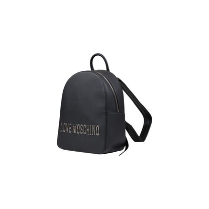 Love Moschino Grauer Polyethylen-Rucksack