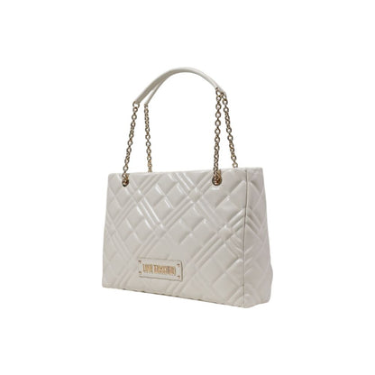 Love Moschino Beige Polyethylen Handtasche