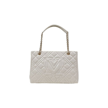 Love Moschino Beige Polyethylen Handtasche