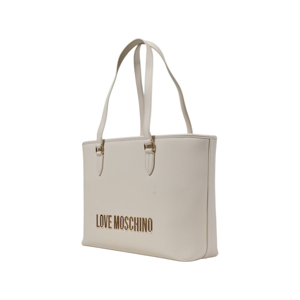 Love Moschino Beige Polyethylen Handtasche