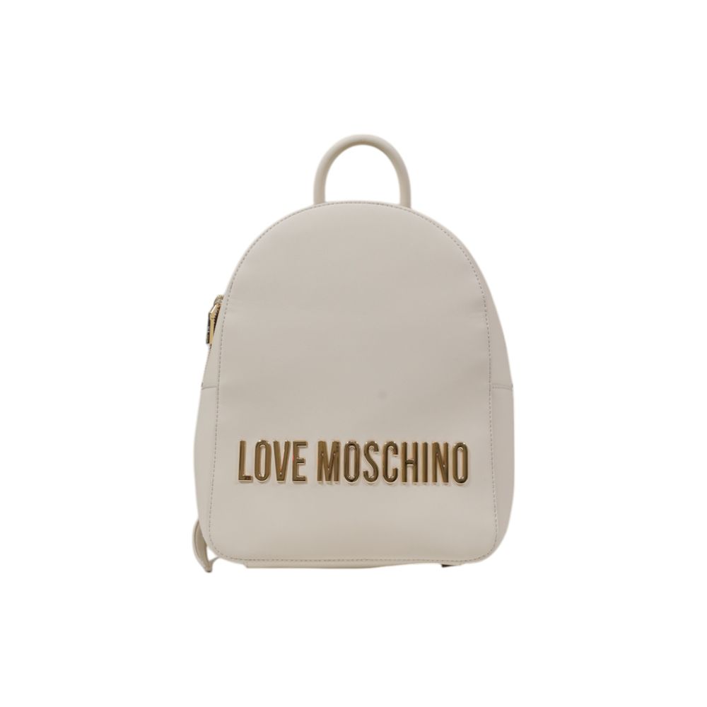 Love Moschino Beige Polyethylen-Rucksack