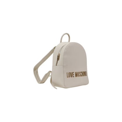 Love Moschino Beige Polyethylen-Rucksack