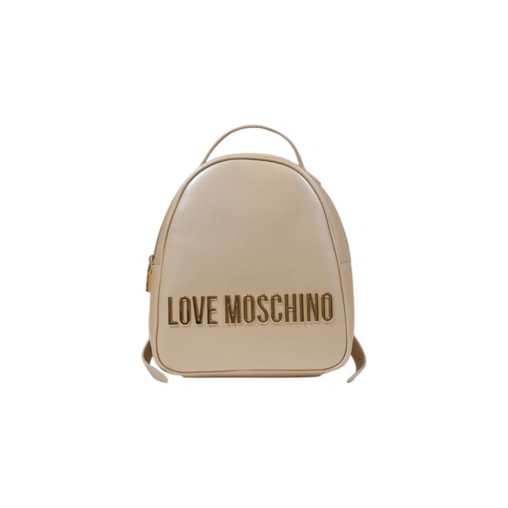 Love Moschino Gold Polyethylen-Rucksack