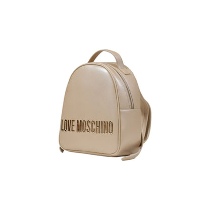 Love Moschino Gold Polyethylen-Rucksack