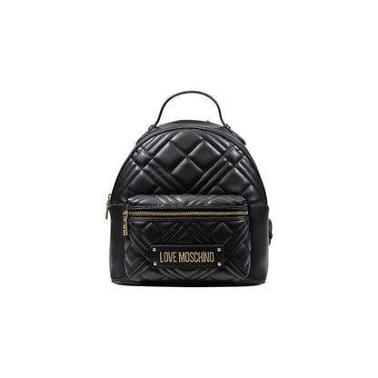 Love Moschino Schwarzer Polyethylen-Rucksack