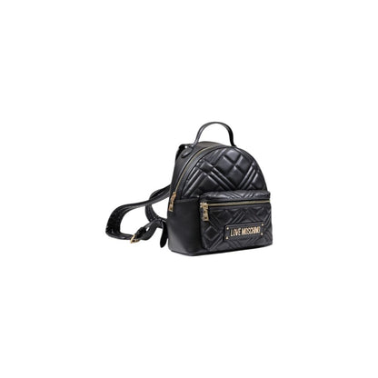 Love Moschino Schwarzer Polyethylen-Rucksack