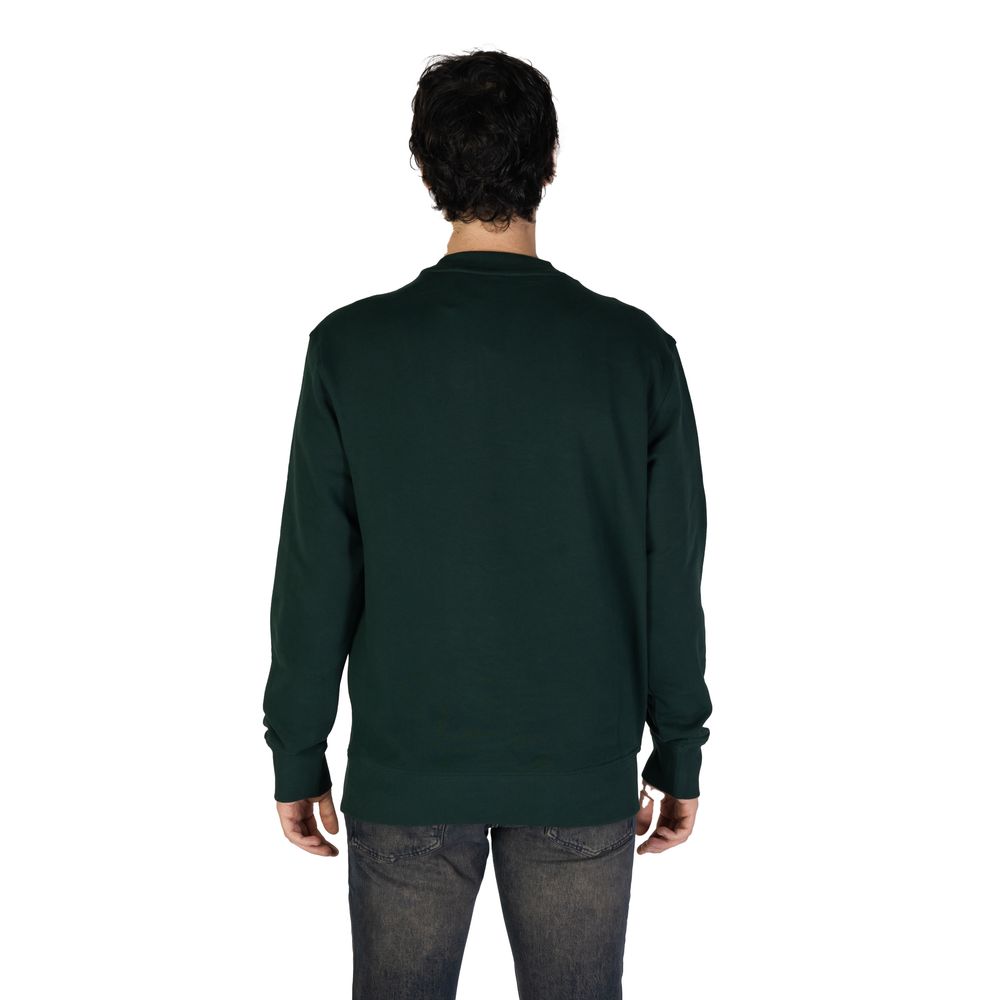 Hugo Boss Grüner Baumwollpullover