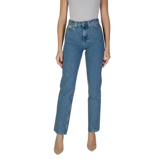 Calvin Klein Jeans Blaue Baumwolljeans & Hose