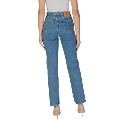 Calvin Klein Jeans Blaue Baumwolljeans & Hose