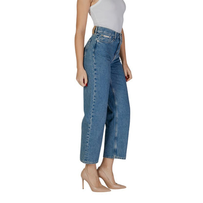 Calvin Klein Jeans Blaue Baumwolljeans & Hose