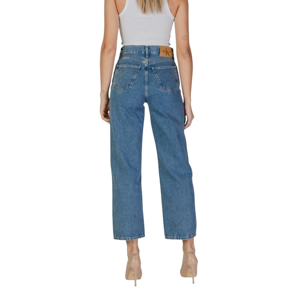 Calvin Klein Jeans Blaue Baumwolljeans & Hose