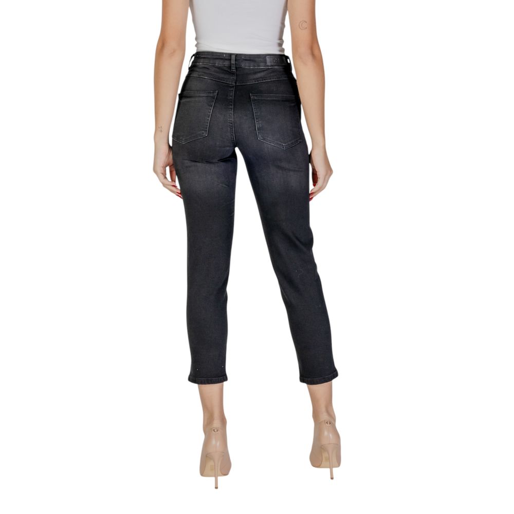 ICHI Schwarze Baumwolljeans & Hose