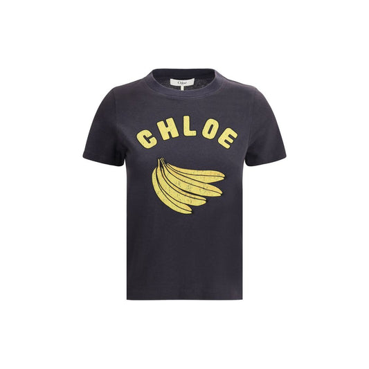 Chloé T-Shirt mit Bananendruck