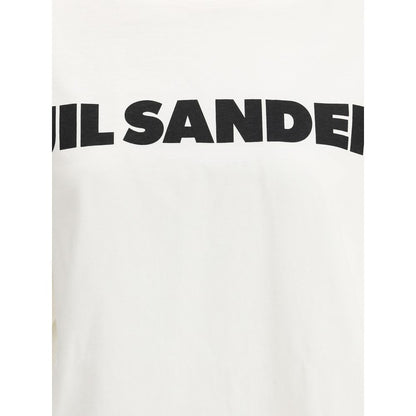 Jil Sander Logo-T-Shirt maxi