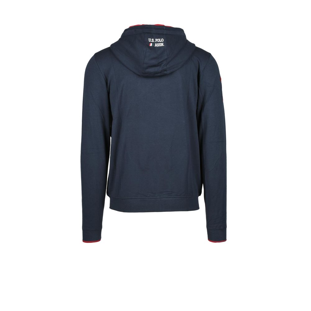 U.S. POLO ASSN. Blauer Baumwollpullover