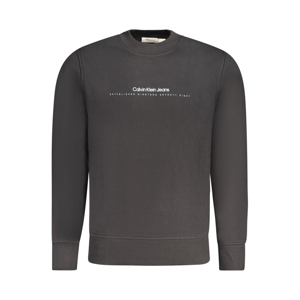 Calvin Klein Schwarzer Baumwollpullover