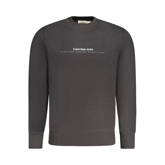 Calvin Klein Schwarzer Baumwollpullover