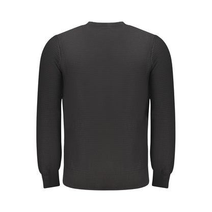 Hugo Boss Schwarzer Baumwollpullover