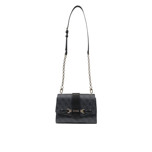 Guess Schwarze Polyethylen-Handtasche