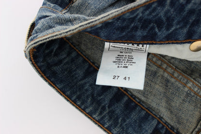 Cavalli Schlankes Bein mit niedriger Taille Denim